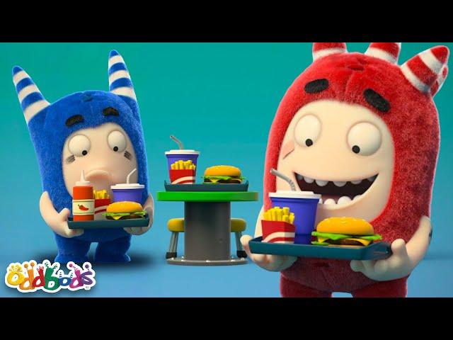 Oddbods Food CLASH!   | 4 HOURS! | BEST Oddbods Full Episode Marathon | 2023 Funny Cartoons