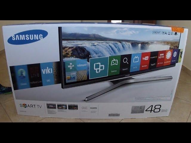 GoPro: Unboxing Samsung UE48J6200 Smart TV