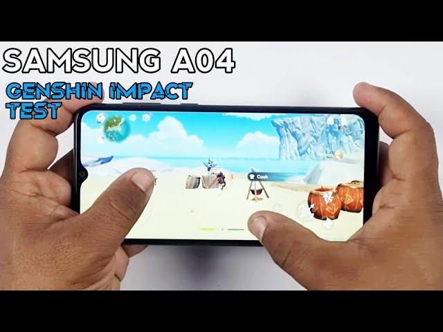 Samsung Galaxy A04 Test Game Genshin Impact | Ram 4GB, Graphics Test