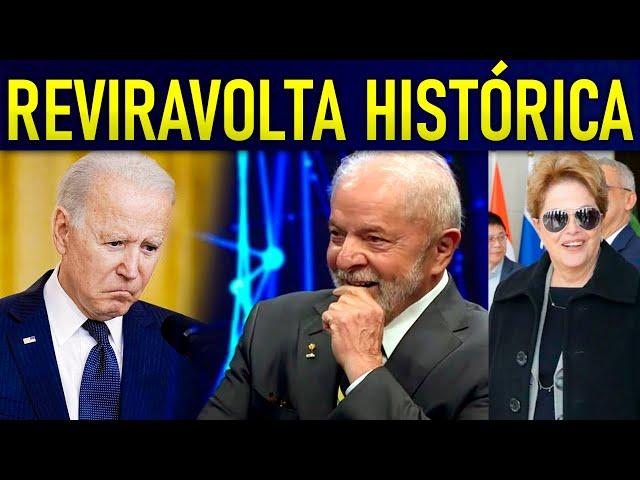 TACADA DE MESTRE!! LULA E DILMA FECHAM ACORDO TRILIONÁRIO E TRUMP TRAl B0LSONARO!!!