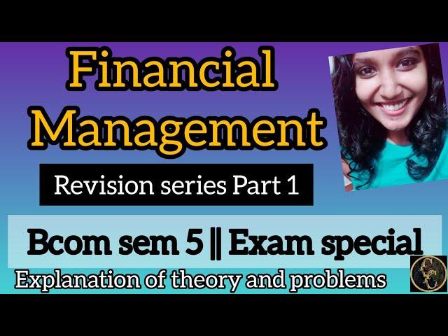 Financial Management || Introduction || Commerce Companion