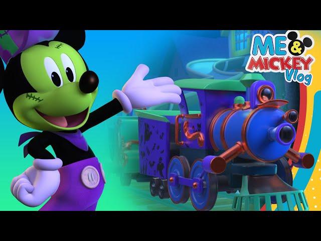 Halloween Train Ride  | Me & Mickey | Vlog 69 | ​ @disneyjr