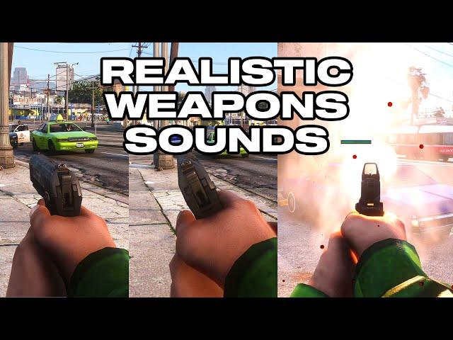 Realistic Pew Pew Sounds for GTA 5 - GTA V MODS
