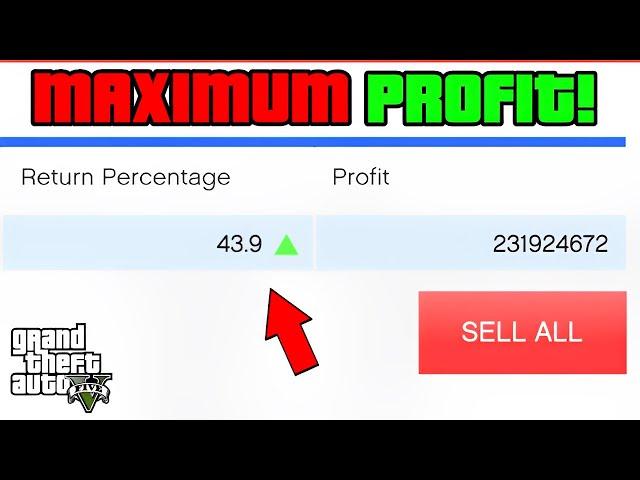 How to get MAXIMUM PROFIT from Stock Market in GTA 5 Story Mode! (Updated Guide 2024)