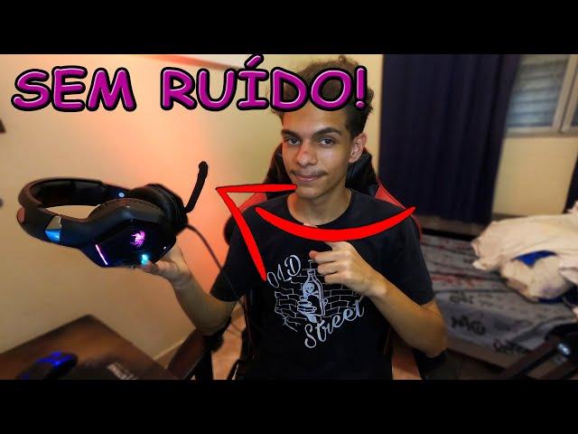 COMO REMOVER O RUÍDO DO HEADSET NO OBS STUDIO