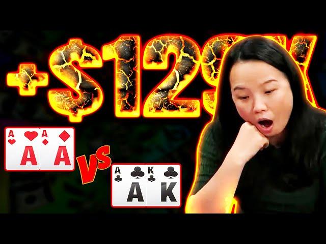 AA vs AK - You Won’t Believe This OUTRAGEOUS Hand!!