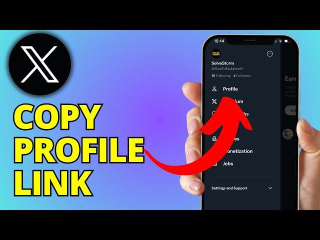 How To Copy Your X Profile Link On iPhone (Twitter Profile Link)