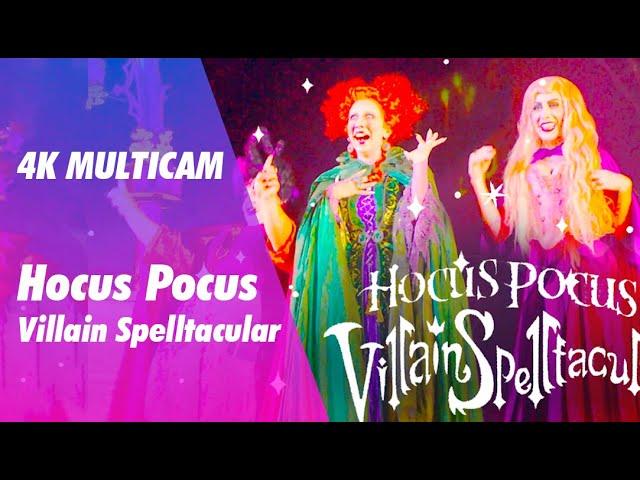 Hocus Pocus Villain Spelltacular 2019 Disney World FULL SHOW Mickey's Not So Scary Halloween [4K]