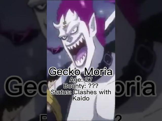 GECKO MORIA GLOW DOWN | One Piece Edit