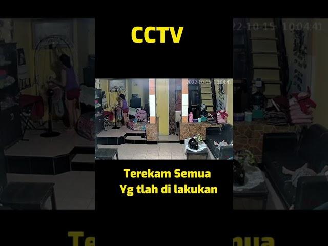 Terjadi terekam cctv,  wanita ini melakukan ini #indonesia #youtube #viral #fyp #fypシ #berandayt