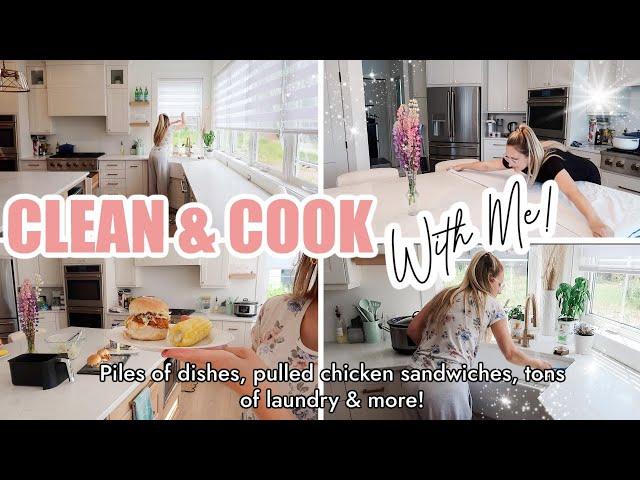 *NEW* CLEAN & COOK WITH ME! HOMEMAKING MOTIVATION | SUMMER 2024 | Amanda's Daily Home