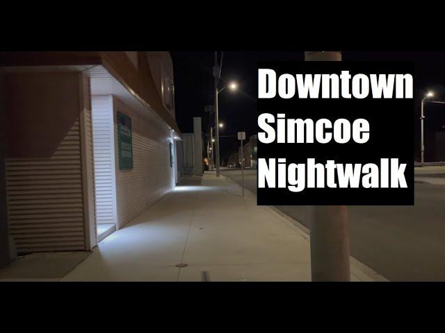 Canada︱Simcoe Ontario︱ Nightwalk【4K】