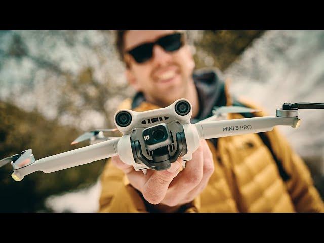 DJI Mini 3 PRO REVIEW - Extreme WINDS - Tracking and Low Light Test