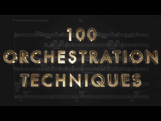 100 Orchestration Techniques