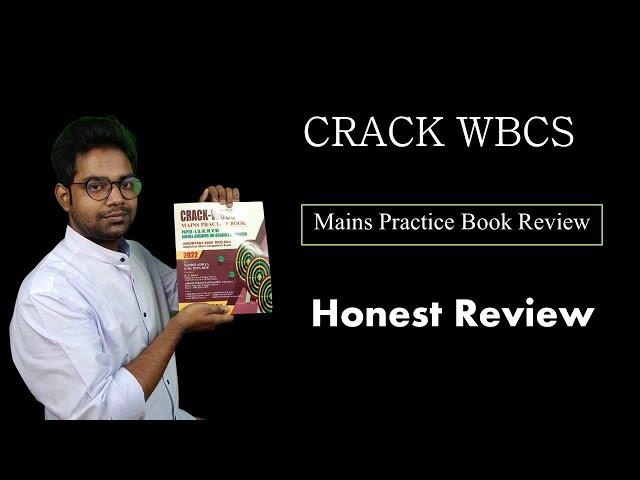 Crack WBCS Mains Practice Set Honest Review by Sagnik Sundar