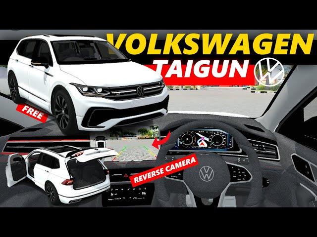 Volkswagen Taigun 2023 Car Mod For Bus Simulator Indonesia | Car Mod For Bussid | #bussid