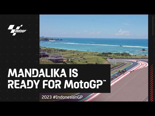 Resurfacing works completed in Mandalika!  | 2023 #IndonesianGP