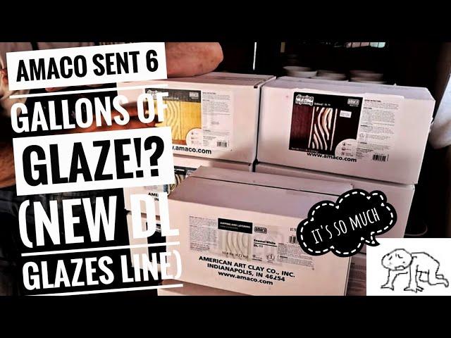 New Glaze alert Amaco dipping and layering glazes + glaze review (Enamel white DL-11)