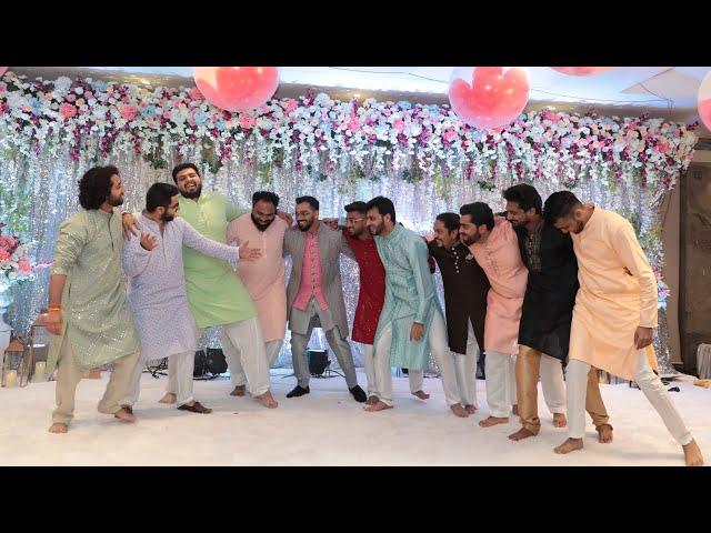 Most Awesome and Funny Surprise Dance Performance for Groom and Bride at Engagement