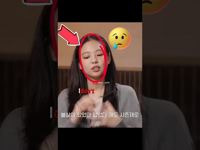 Jennie hated her Chubby Cheeks #jennie #sad #fypviralシ #ytshorts #blink #kpop @jennierubyjane