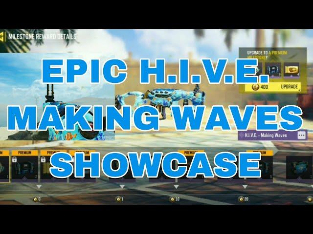 Buying Tournament Premium Milestone Epic H.I.V.E. Making Waves | Showcase | Early Access | CODM