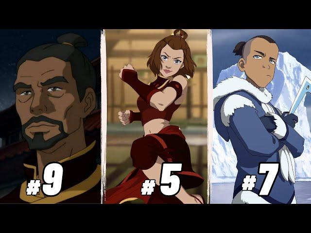 Ranking the Strongest Non-Benders in Avatar