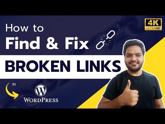 How To Remove Broken Links In WordPress Website | Find & Remove Broken Links Step by Step Tutorial