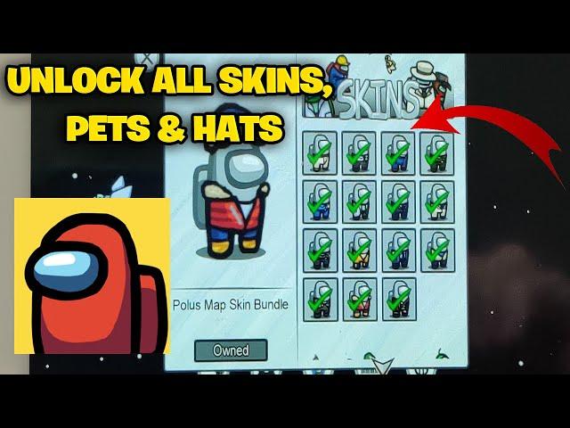 Among Us Mobile Glitch  Get All Skins, Pets & Hats + Remove Ads (iOS/Android)