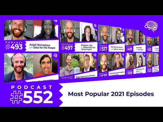 SDS 552: The Most Popular SuperDataScience Episodes of 2021 — with Jon Krohn