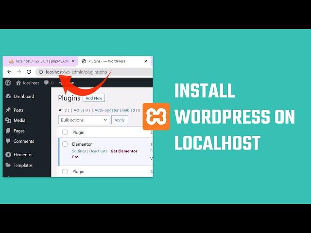 How to install WordPress locally on localhost using Xampp? #WordPress 39