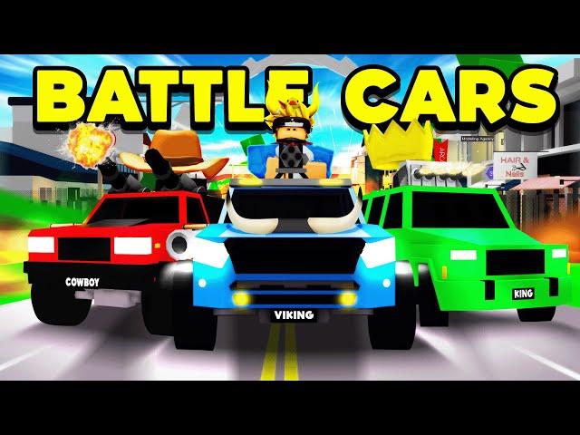 Brookhaven RP, But We Drive BATTLE CARS.. (Full Movie)