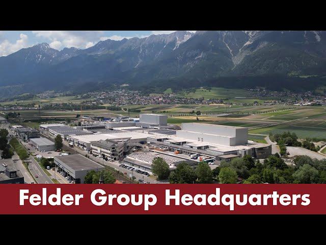 Felder Group Woodworking Machines made in Hall in Tirol/Austria