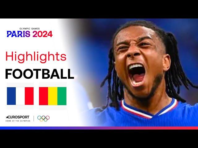 JO PARIS 2024 - Les Bleus de Thierry Henry s'imposent dans la douleur contre la Guinée