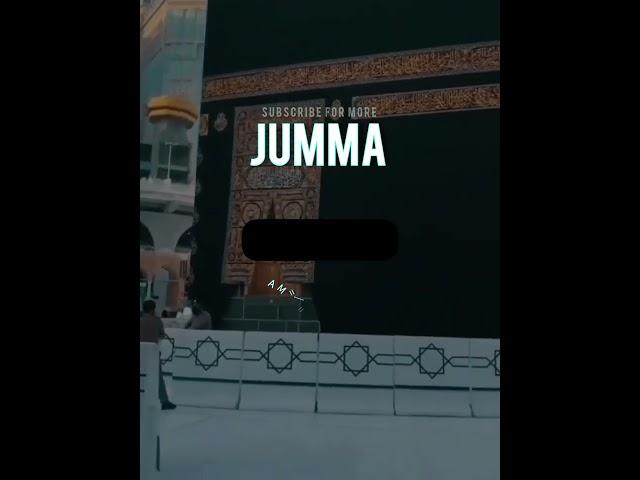 Jumma Ke Din Ki Fazilat | jumma mubarak 4k status | Islamic status | whatsapp status | @AmMuslim_