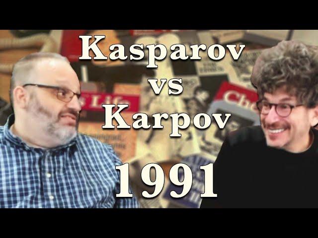 Analyzing Kasparov vs Karpov 1991 with GM Ben Finegold and NM James Altucher