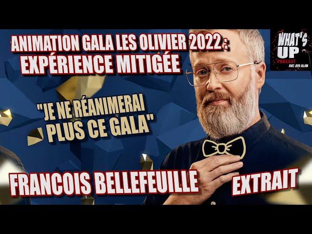 ''J'RÉANIMERAI PLUS JAMAIS LES OLIVIER'' / Francois Bellefeuille / WUP (Extrait)