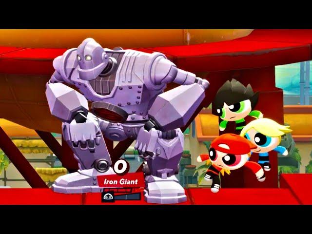 MultiVersus - Rowdyruff Boys and Iron Giant Unique Interactions HD