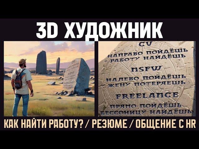 Трудоустройство 3д художника, разговор с HR специалистом