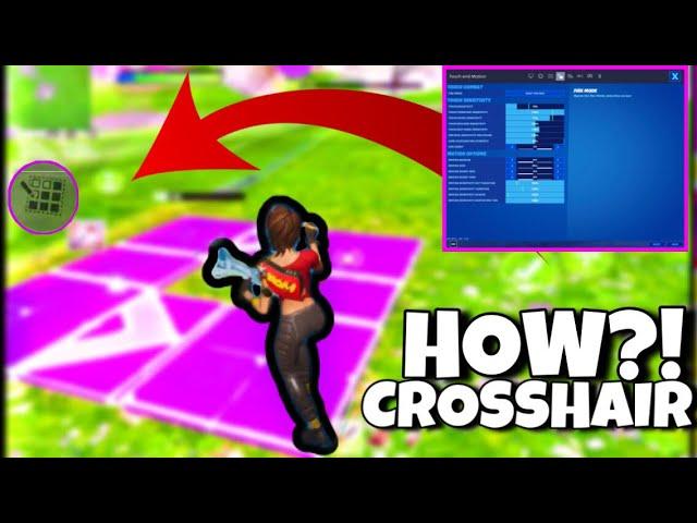 How To Edit Like PC Players on Fortnite Mobile ( Crosshair Edit)