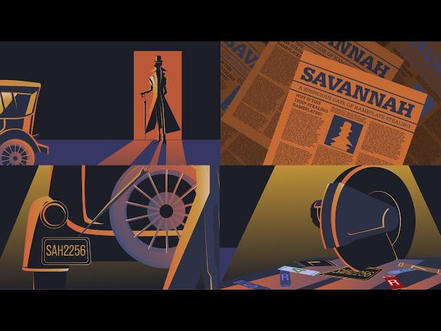 Title Sequence Design | PURLION Mafia themed Animated Motion Graphic Video