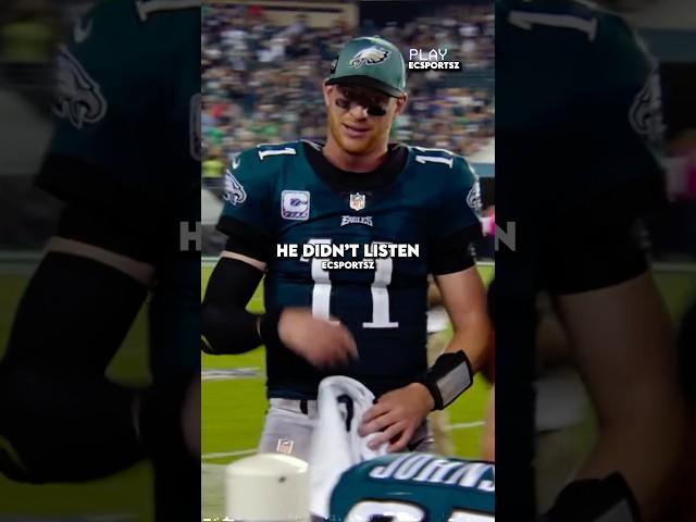 Darren Sproles on why he Didn’t get along with Carson Wentz #shorts