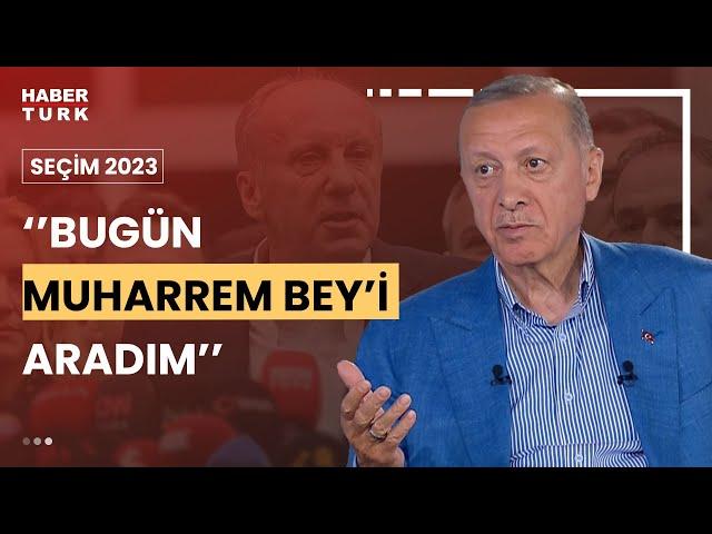 Muharrem İnce'nin adaylıktan çekilmesi hakkında ne düşünüyor? Cumhurbaşkanı Erdoğan açıkladı