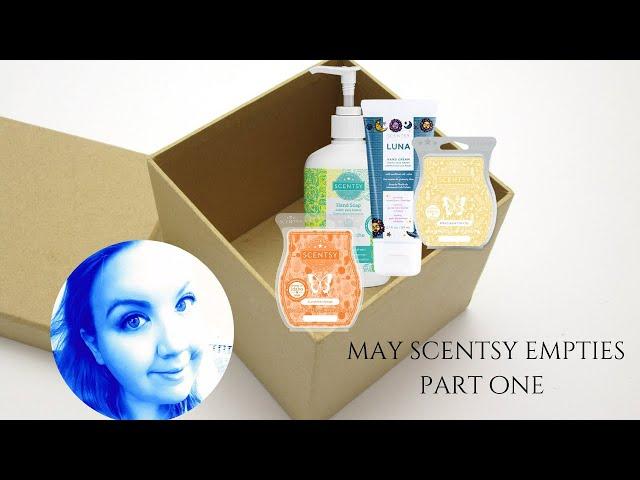 May Scentsy Empties: Part 1 (Includes HoneyDukes Collection & Some Disney Bars)