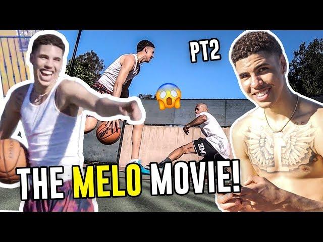 The LaMelo Ball MOVIE Part 2! BREAKING Larry's Ankles, Playing Vs Zion, Overtime Challenge & More 