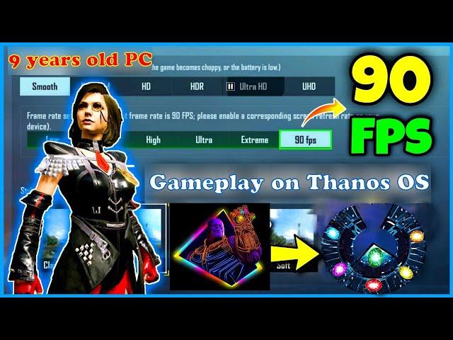 Constant 90fps on 9 year old 3rd gen system with Thanos Phoenix OS