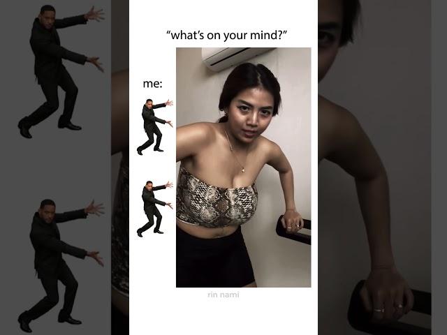 "what's on your mind?", me: #shorts #viralvideo #trending #cewekcantik #gym