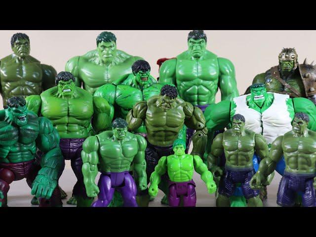 Hulk Action Figure Collection | 22 Incredible Hulk Figures