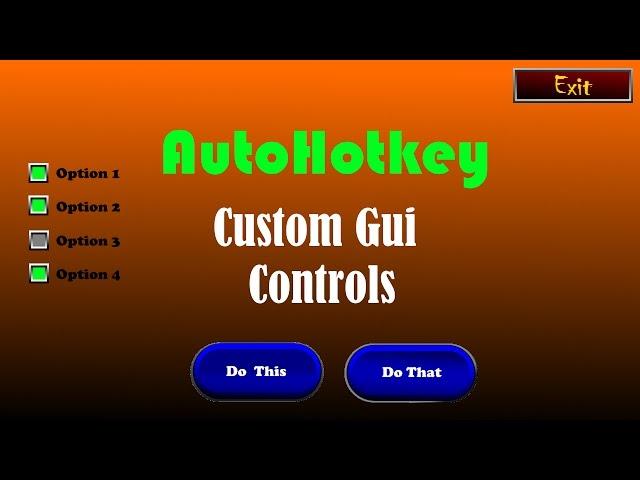 Intro to Custom Gui Controls/Buttons with Joe Glines