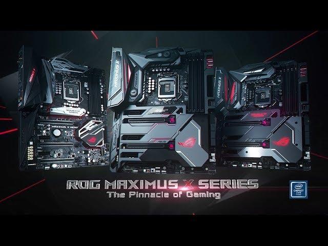 ROG Maximus X Series Z370 Motherboards | ROG