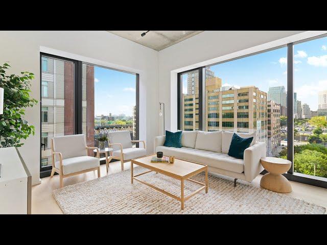 TOURING a BRAND NEW 2-Bed Brooklyn Penthouse | 98 Front St, #PH3D | SERHANT. Tour